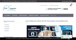 Desktop Screenshot of flashcomputer.fr
