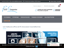 Tablet Screenshot of flashcomputer.fr